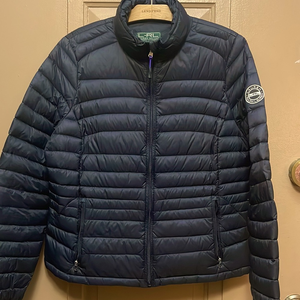 Ralph Lauren ACTIVE Micropuffer coat lightweight warmth.XL